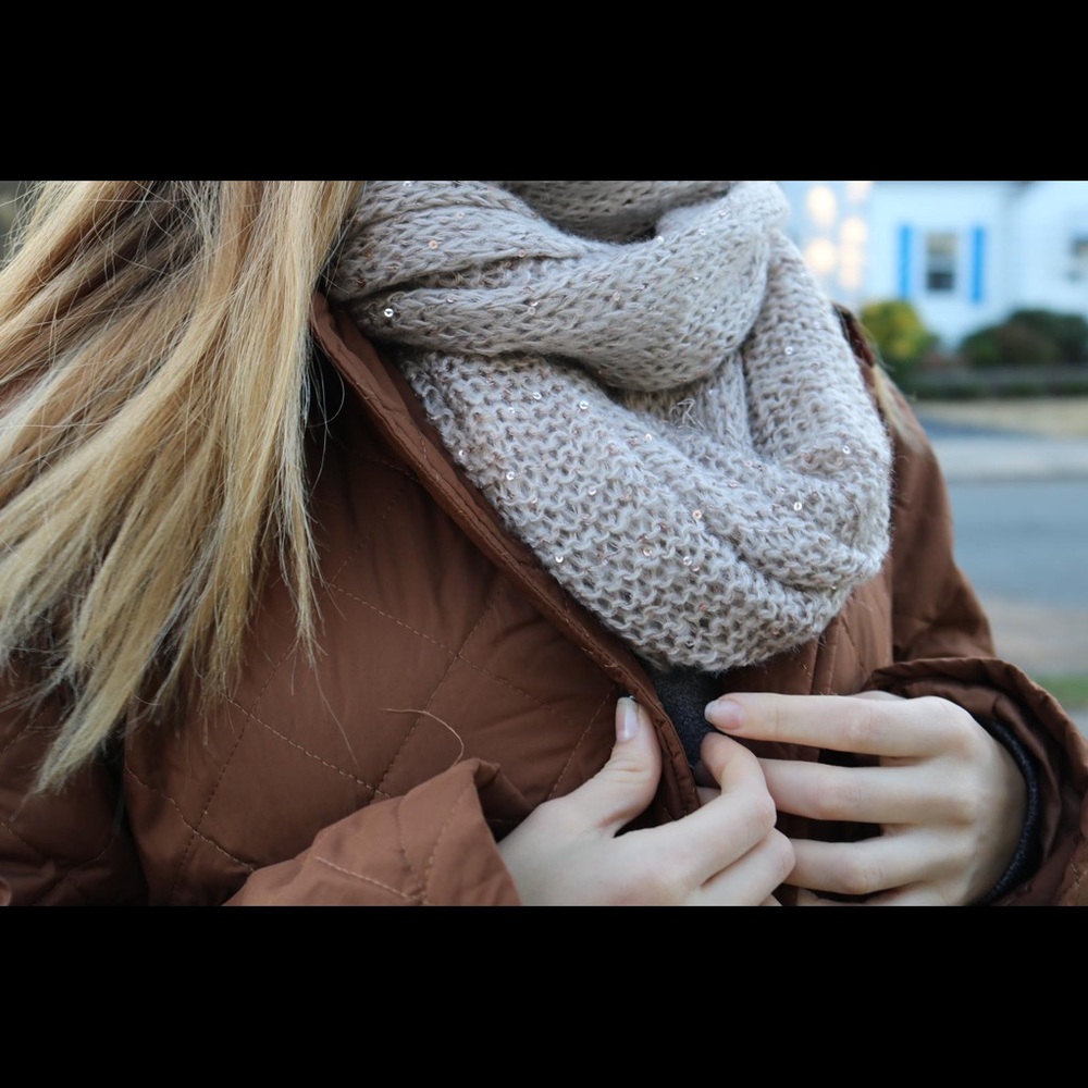 Accessorize winter scarf and two cute headbands